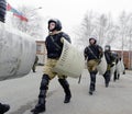 Training of Russian police. Special Forces. SWAT.