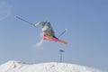Training Russian skiing school Stolitsa