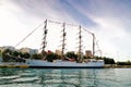 Training sailing ship B.A.P. UNION - Piraeus, Greece Royalty Free Stock Photo