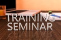 Training Seminar Royalty Free Stock Photo