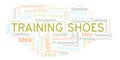 Training Shoes word cloud.