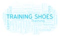 Training Shoes word cloud.
