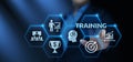 Training Webinar E-learning Skills Business Internet Technology Concept
