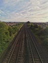 Trainline in Rhyl North Wales