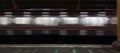 trains with blur mode at station railway