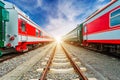 Trains Royalty Free Stock Photo