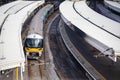 Trains at Paddington railway station in London Royalty Free Stock Photo