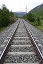 Traintracks Royalty Free Stock Photo