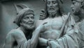 Traitor Judas points to Jesus