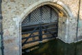 Traitors gate in London, UK