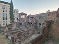 Trajan Forum in Rome, Italy Royalty Free Stock Photo