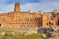 Trajan forum, Rome, Italy Royalty Free Stock Photo