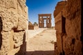 Trajan Kiosk inside Philae Temple in Aswan Egypt