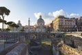 Trajan`s Column and Foro di Cesare - Viaggio nei Fori