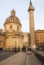 Church of the Most Holy Name of Mary at the Trajan Forum in Rome, Italy