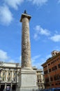 Trajan's column rome Royalty Free Stock Photo
