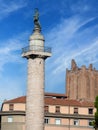 Trajan\'s Column, Rome, Italy Royalty Free Stock Photo
