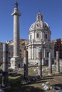 Trajan`s Column - Rome - Italy