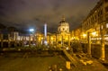 The Trajan`s Forum, Rome, Italy. Royalty Free Stock Photo