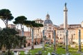 Trajan`s Forum, Trajan Column in roman forums