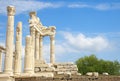 Trajan temple in Pergamon Turkey