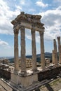 Trajaneum of the acropolis Royalty Free Stock Photo