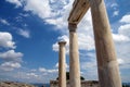 Trajaneum of the acropolis Royalty Free Stock Photo