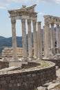 Trajaneum of the acropolis Royalty Free Stock Photo