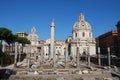 Trajans forum Royalty Free Stock Photo