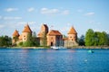 Trakai Castle - Island castle Royalty Free Stock Photo