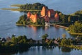 Trakai castle in Lithuania Royalty Free Stock Photo