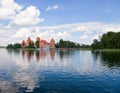 Trakai castle, Lithuania Royalty Free Stock Photo