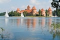 Trakai Castle. Lithuania Royalty Free Stock Photo