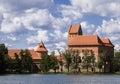 Trakai Castle near Vilnius Royalty Free Stock Photo
