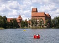 Trakai Castle near Vilnius Royalty Free Stock Photo