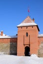 Trakai castle near Vilnus, Lithuania. Royalty Free Stock Photo