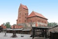 Trakai Island Castle, Lithuania Royalty Free Stock Photo