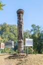 Trakai. Wooden sculpture - Grand Duke Vitovt