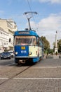 Tram in Arad, Romania Royalty Free Stock Photo