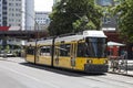 Tram in berlin Royalty Free Stock Photo