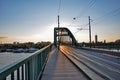 Tram bridge Royalty Free Stock Photo