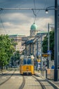 Tram in Budapest, Hungary, Europe