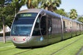 Tram in city of Nice Royalty Free Stock Photo