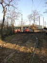 Tram depot in Dorcol, Belgrade