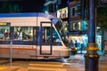 Tram in downtown in Istanbul