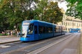 Tram in Krakow poland