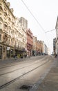 Tram Lines in the Street