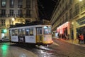 Tram, lisbon city, europe.