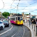 Tram in Lisbon