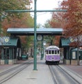 Tram in Memphis Royalty Free Stock Photo